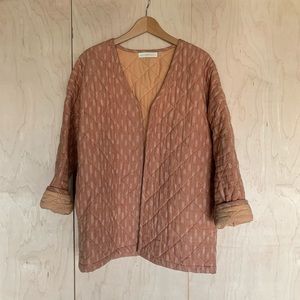 Carlie Ballard cotton quilted jacket.